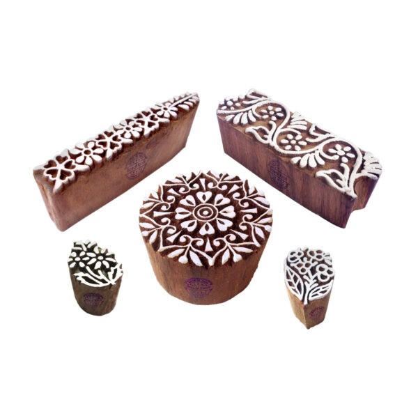 Assorted Wooden Stamps - Set