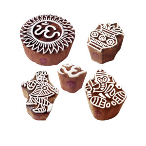 Religious Wooden Stamps - Set