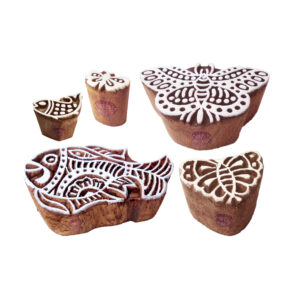 Animal Wooden Stamps - Set