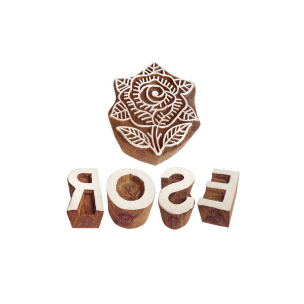 Educational Wooden Stamps - Set