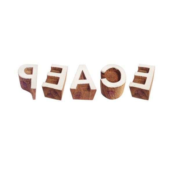 Educational Wooden Stamps - Set