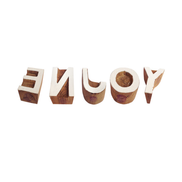 Educational Wooden Stamps - Set