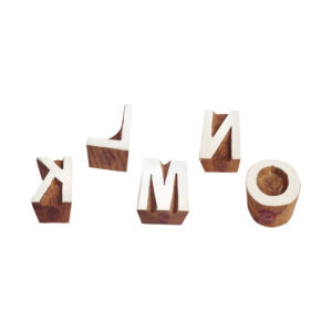 Educational Wooden Stamps - Set