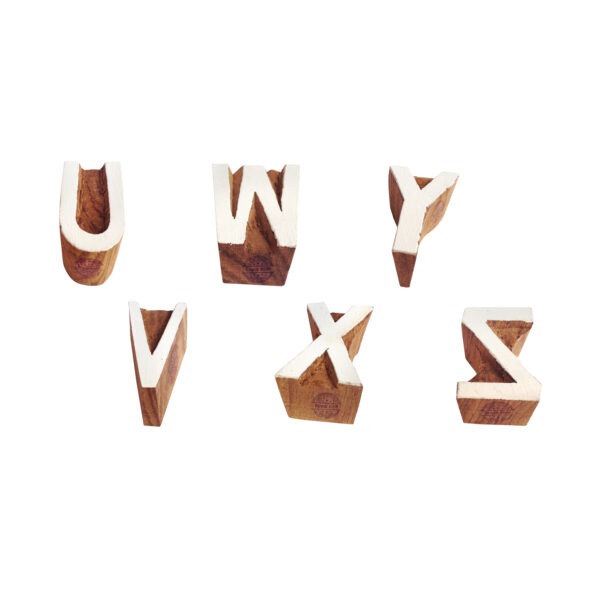 Educational Wooden Stamps - Set