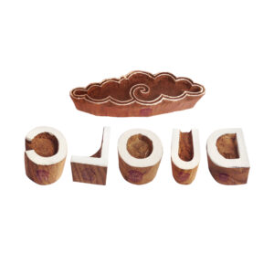 Educational Wooden Stamps - Set