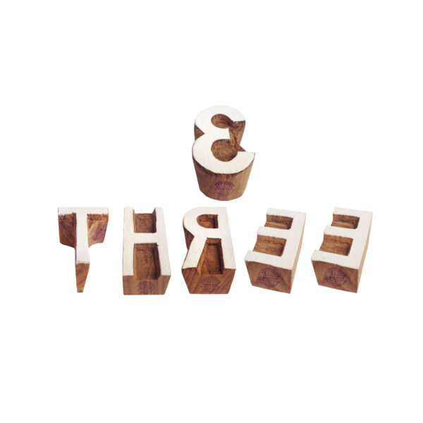 Educational Wooden Stamps - Set