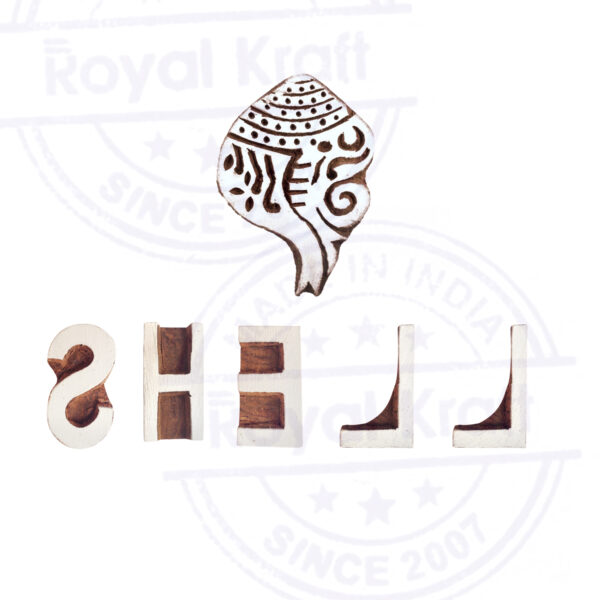 Educational Wooden Stamps - Set