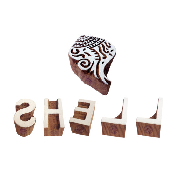 Educational Wooden Stamps - Set