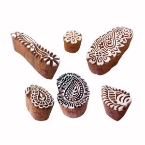 Paisley Wooden Stamps - Set