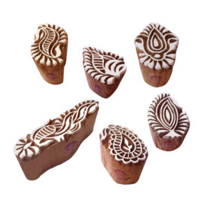 Paisley Wooden Stamps - Set