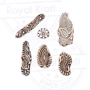 Paisley Wooden Stamps - Set