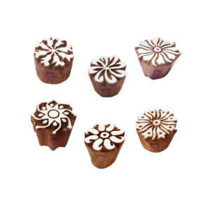 Round Wooden Stamps - Set