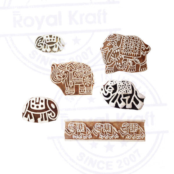 Animal Wooden Stamps - Set