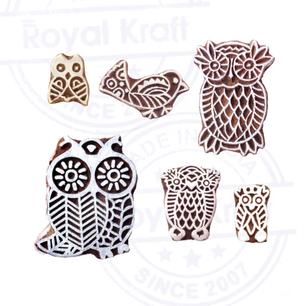 Animal Wooden Stamps - Set