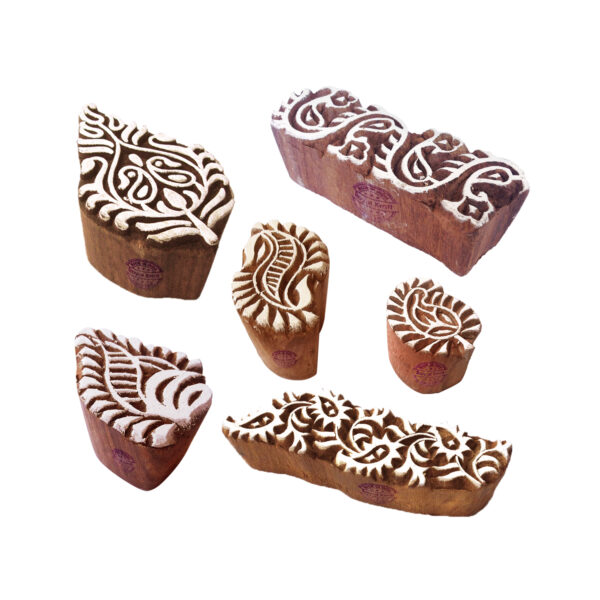 Paisley Wooden Stamps - Set