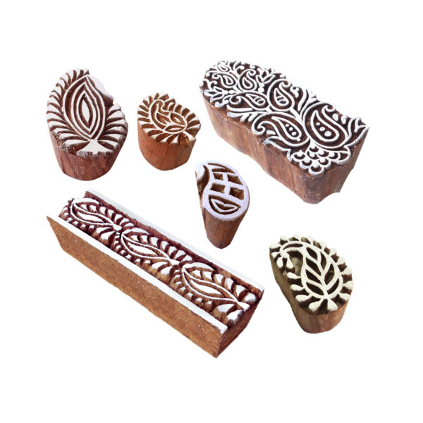 Paisley Wooden Stamps - Set