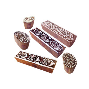 Paisley Wooden Stamps - Set