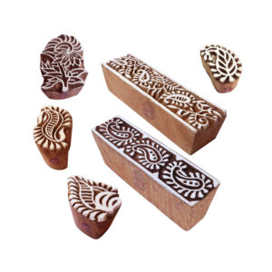 Paisley Wooden Stamps - Set