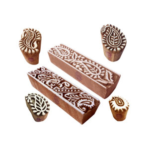 Paisley Wooden Stamps - Set