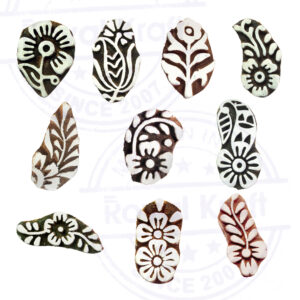 Small Wooden Stamps - Set