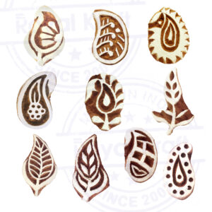 Small Wooden Stamps - Set