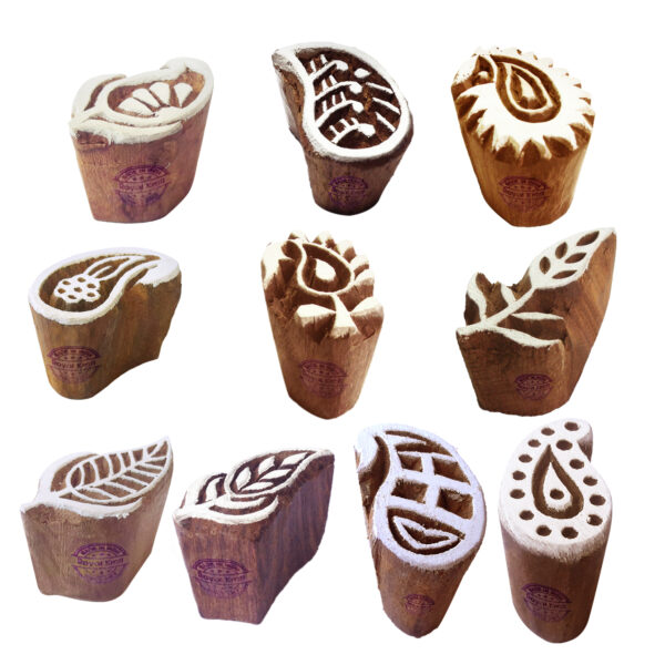 Small Wooden Stamps - Set