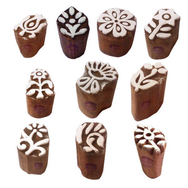 Small Wooden Stamps - Set