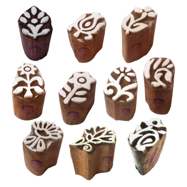 Small Wooden Stamps - Set