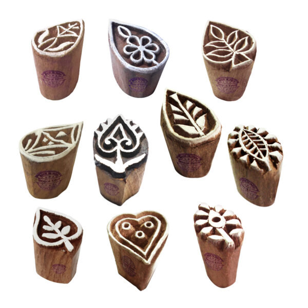 Small Wooden Stamps - Set