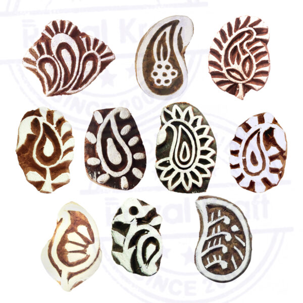 Small Wooden Stamps - Set