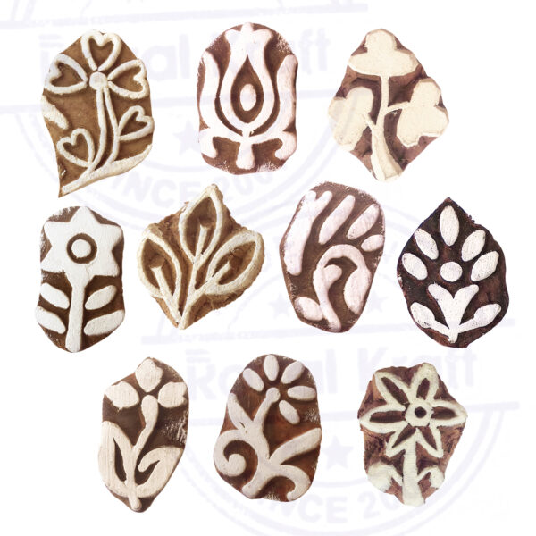 Small Wooden Stamps - Set