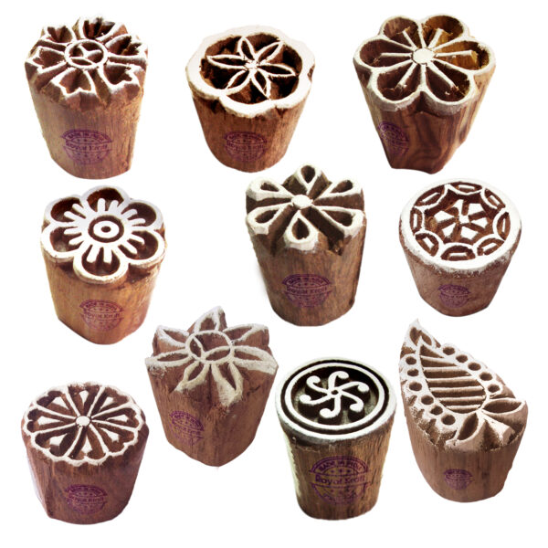 Small Wooden Stamps - Set