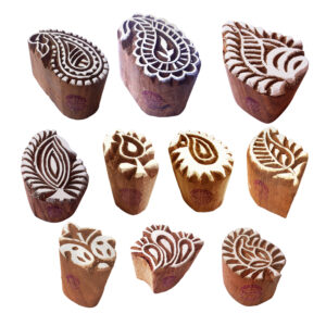 Small Wooden Stamps - Set