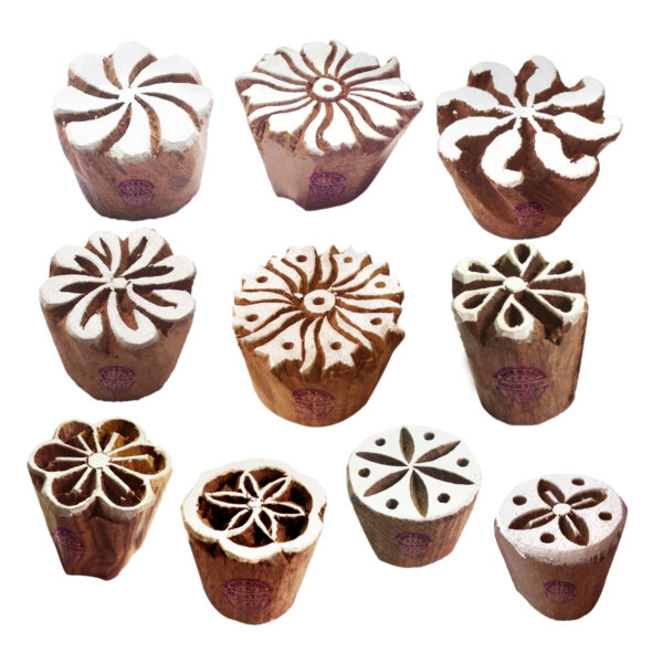 Small Wooden Stamps - Set