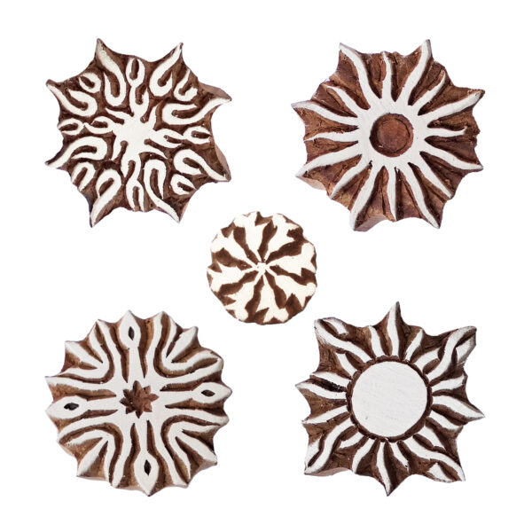 Star Wooden Stamps - Set