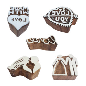 Clipart Wooden Stamps - Set