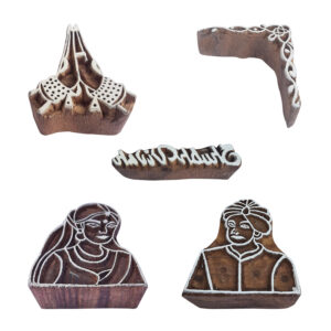 Figure Wooden Stamps - Set