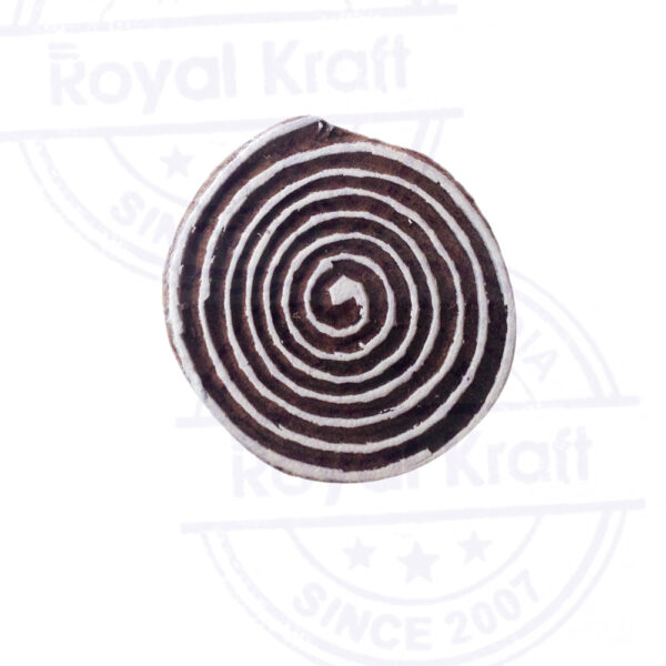 Round Wooden Stamps - Single