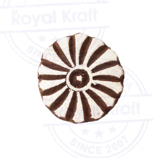 Round Wooden Stamps - Single