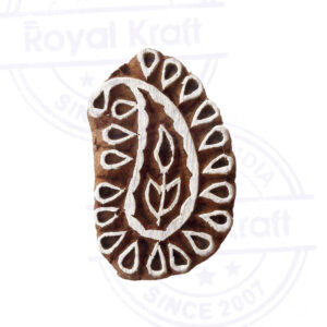 Paisley Wooden Stamps - Single