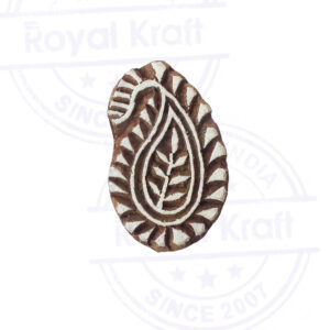 Paisley Wooden Stamps - Single