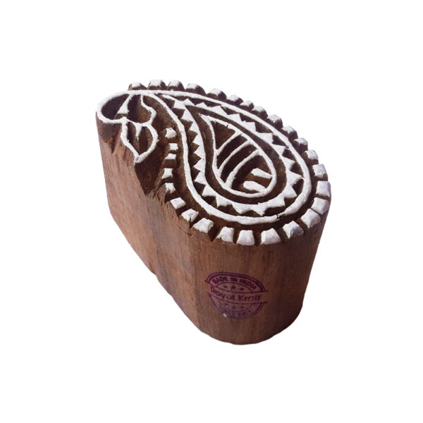 Paisley Wooden Stamps - Single