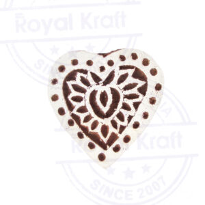 Heart Wooden Stamps - Single