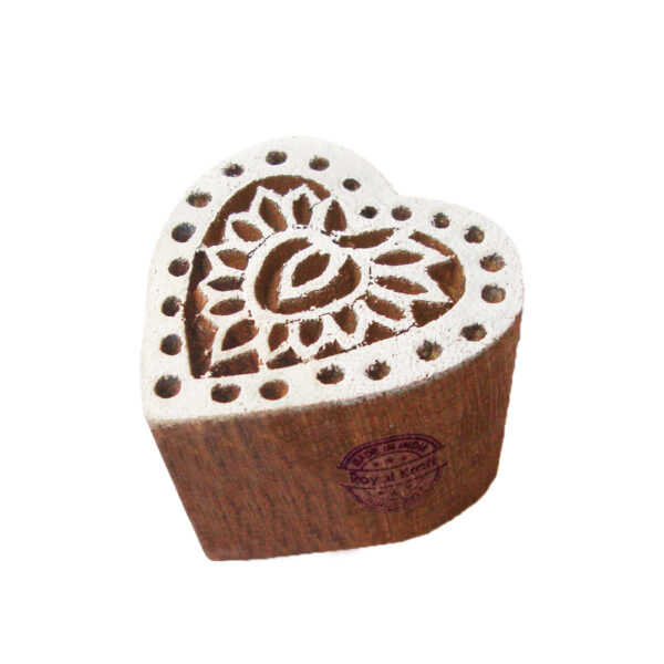 Heart Wooden Stamps - Single