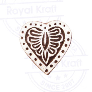 Heart Wooden Stamps - Single