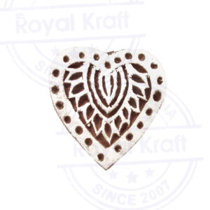 Heart Wooden Stamps - Single