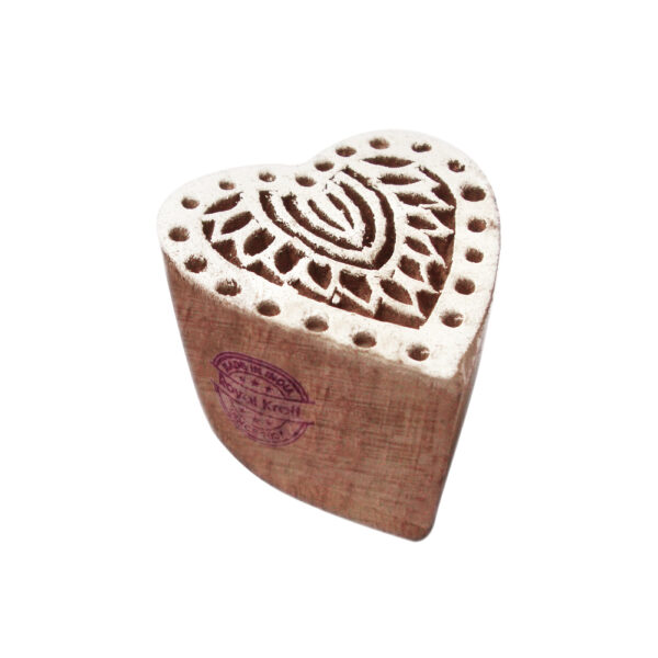 Heart Wooden Stamps - Single