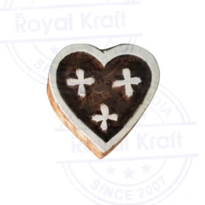 Heart Wooden Stamps - Single