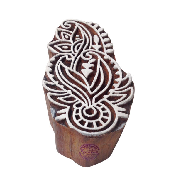 Floral Wooden Stamps - Single