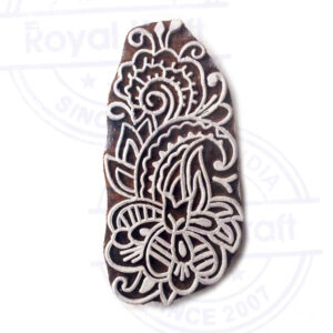 Floral Wooden Stamps - Single